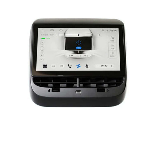 Model 3 / Y - 7" bakseteskjerm / berøringsskjerm med klimakontroll - Elbilgrossisten AS